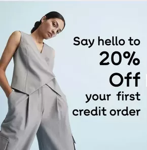 Very catalogue in Lymington | Say hello to 20% Off Your First Credit Order | 2025-05-13T00:00:00.000Z - 2025-05-27T00:00:00.000Z