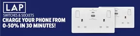 Screwfix catalogue in Gosport | Charge Your Phone From 0-50% In 30 Minutes | 2025-05-21T00:00:00.000Z - 2025-05-28T00:00:00.000Z