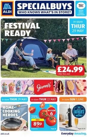 Aldi catalogue in New Addington | Save now with our deals | 2025-05-22T00:00:00.000Z - 2025-06-01T00:00:00.000Z