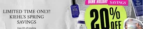 Kiehl's catalogue in London | Limited Time Only Kiehl's Spring Savings | 2025-05-23T00:00:00.000Z - 2025-05-28T00:00:00.000Z