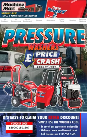 Machine Mart catalogue in Bolton | Pressure Washers | 2025-05-26T00:00:00.000Z - 2025-06-03T00:00:00.000Z