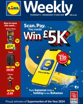 Lidl catalogue in London | New offers to discover | 2025-06-05T00:00:00.000Z - 2025-06-11T00:00:00.000Z