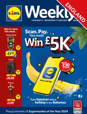Lidl catalogue in London | Attractive special offers for everyone | 2025-06-05T00:00:00.000Z - 2025-06-11T00:00:00.000Z