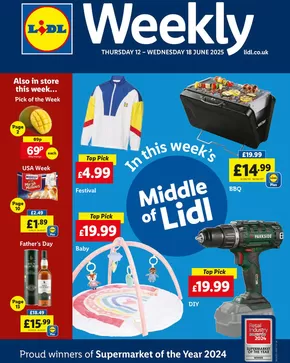 Lidl catalogue in Stratford-upon-Avon | Top offers for all bargain hunters | 2025-06-12T00:00:00.000Z - 2025-06-18T00:00:00.000Z