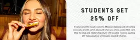 Chiquito catalogue | Students Get 25% Off | 2025-06-05T00:00:00.000Z - 2025-06-18T00:00:00.000Z
