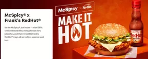 McDonald's catalogue | Mc Spicy Frank's Red Hot | 2025-06-05T00:00:00.000Z - 2025-06-24T00:00:00.000Z