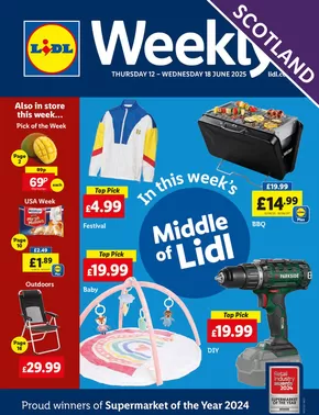 Lidl catalogue in Stirling | Great offer for all customers | 2025-06-12T00:00:00.000Z - 2025-06-18T00:00:00.000Z