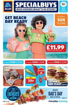 Aldi catalogue in Poynton | Our best deals for you | 2025-06-05T00:00:00.000Z - 2025-06-15T00:00:00.000Z
