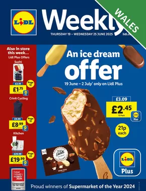 Lidl catalogue in Fakenham | Top deals for all customers | 2025-06-19T00:00:00.000Z - 2025-06-25T00:00:00.000Z