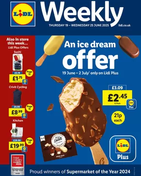 Lidl catalogue in Fakenham | Special offers for you | 2025-06-19T00:00:00.000Z - 2025-06-25T00:00:00.000Z