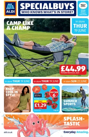 Aldi catalogue in Darwen | Aldi weekly offers | 2025-06-19T00:00:00.000Z - 2025-06-22T00:00:00.000Z
