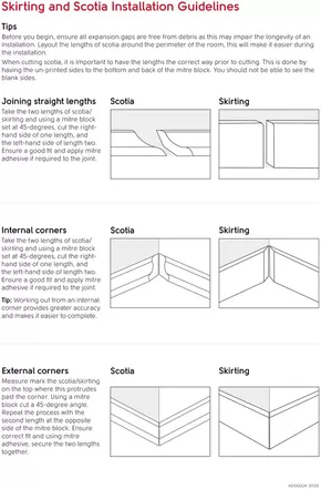 Karndean catalogue in Preston | Skirting and Scotia Installation Guidelines | 2025-06-13T00:00:00.000Z - 2026-06-30T00:00:00.000Z