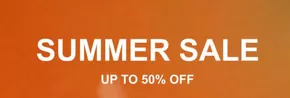 Summer Sale Up To 50% Off