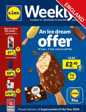 Lidl catalogue in Guisborough | Current deals and offers | 2025-06-19T00:00:00.000Z - 2025-06-25T00:00:00.000Z