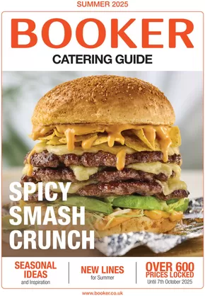 Booker Wholesale catalogue in East Horsley | CATERING GUIDE | 2025-06-18T00:00:00.000Z - 2025-10-07T00:00:00.000Z