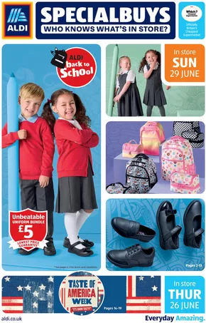 Aldi catalogue in Barnsley | Aldi weekly offers | 2025-06-26T00:00:00.000Z - 2025-06-29T00:00:00.000Z