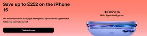 Three catalogue in Winchester | Save Up £252 On The iPhoneE 16 | 2025-06-24T00:00:00.000Z - 2025-07-15T00:00:00.000Z