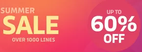 Summer Sale Up To 60% Off