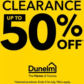 Dunelm catalogue in Stafford | Clearance Up To 50% Off | 2025-06-26T00:00:00.000Z - 2025-07-17T00:00:00.000Z