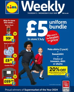 Lidl catalogue in Hawkinge | Our best bargains | 2025-07-03T00:00:00.000Z - 2025-07-09T00:00:00.000Z