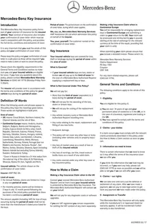 Mercedes-Benz catalogue in Eton Wick | Approved Used Key Insurance Policy | 2025-06-27T00:00:00.000Z - 2026-06-27T00:00:00.000Z