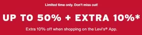 Up To 50% + Extra 10%