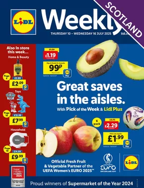 Lidl catalogue in Tamworth | Top deals for all customers | 2025-07-10T00:00:00.000Z - 2025-07-16T00:00:00.000Z