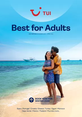 Tui catalogue | Best for Adults Nov 2024 – Apr 2026 | 2024-11-01T00:00:00.000Z - 2026-04-30T00:00:00.000Z