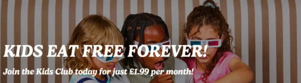 Prezzo catalogue in Worthing | Kids Eat Free Forever! | 2026-03-26T00:00:00.000Z - 2026-04-30T00:00:00.000Z