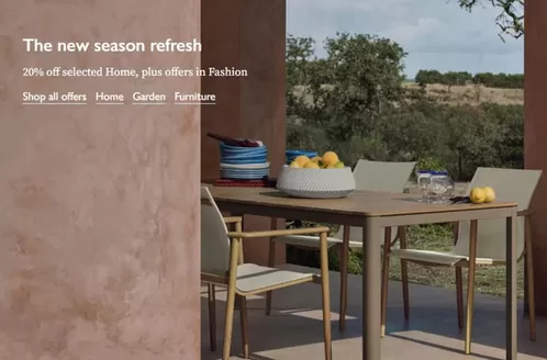 John Lewis catalogue in South Oxhey | The New Season Refresh | 2026-04-08T00:00:00.000Z - 2026-04-22T00:00:00.000Z