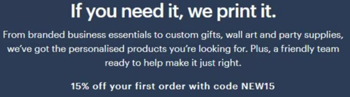 Vistaprint catalogue | If You Need It, We Print It | 2026-04-10T00:00:00.000Z - 2026-04-15T00:00:00.000Z