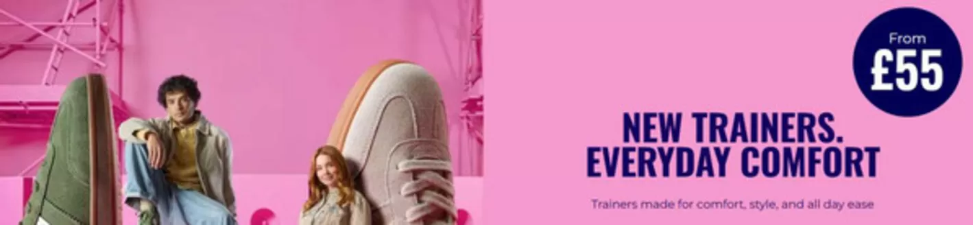 Clarks catalogue | New Trainers Everyday Comfort | 2026-04-15T00:00:00.000Z - 2026-04-26T00:00:00.000Z