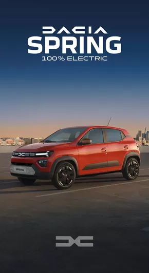 Dacia catalogue | Dacia Spring 100% Electric | 2024-10-08T00:00:00.000Z - 2025-06-30T00:00:00.000Z