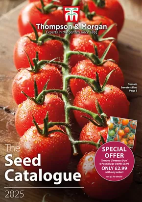 Thompson & Morgan catalogue in Abercanaid | The Seed Catalogue | 2025-01-06T00:00:00.000Z - 2025-12-31T00:00:00.000Z