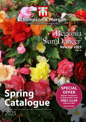 Thompson & Morgan catalogue in Abercanaid | The Spring Catalogue | 2025-03-20T00:00:00.000Z - 2025-05-31T00:00:00.000Z