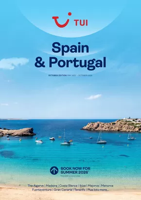 Tui catalogue | Spain & Portugal May 2025-October 2026 | 2025-05-01T00:00:00.000Z - 2026-10-31T00:00:00.000Z