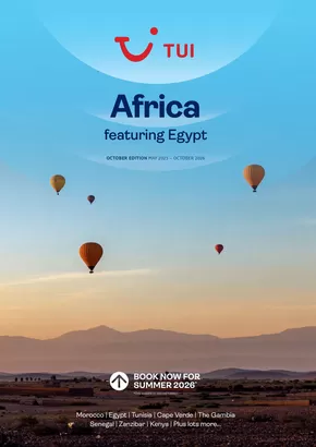 Tui catalogue | Africa May 2025-October 2026 | 2025-04-01T00:00:00.000Z - 2026-10-31T00:00:00.000Z