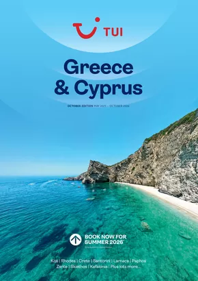 Tui catalogue | Greece & Cyprus May 2025-October 2026 | 2025-05-01T00:00:00.000Z - 2026-10-31T00:00:00.000Z
