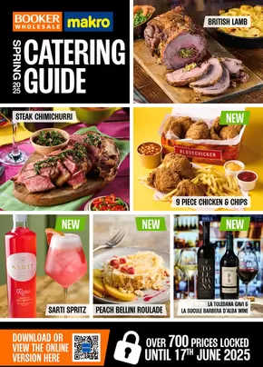 Booker Wholesale catalogue in Jarrow | Catering Guide  | 2025-03-11T00:00:00.000Z - 2025-06-17T00:00:00.000Z