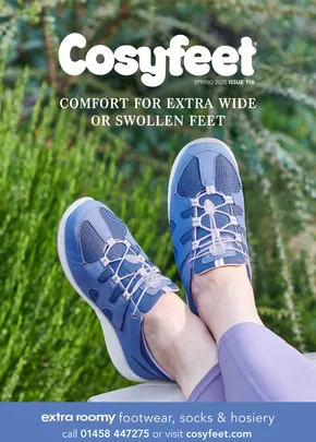 Cosyfeet catalogue | Spring 2025 | 2025-03-12T00:00:00.000Z - 2025-05-31T00:00:00.000Z