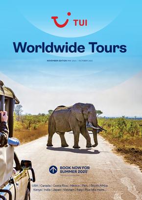 Tui catalogue in Glasgow | Worldwide Tours May 2024 – Oct 2025 | 2024-05-01T00:00:00.000Z - 2025-10-31T00:00:00.000Z