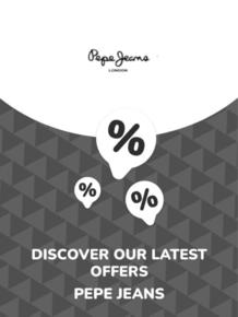 Pepe Jeans catalogue | Offers Pepe Jeans | 2023-10-05T00:00:00.000Z - 2025-10-29T00:00:00.000Z